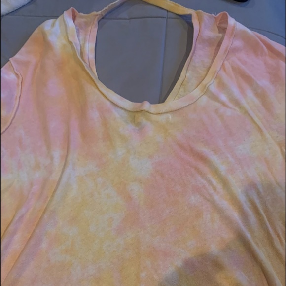 Free people tie dye tee